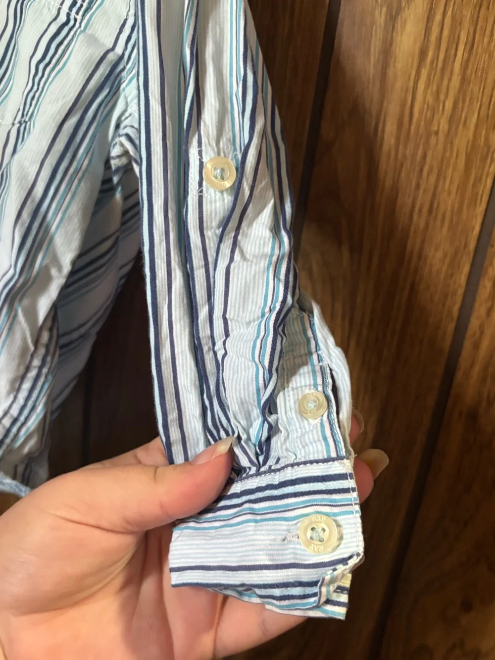 Baby Gap Striped Button-Up Shirt | Toddler Boys 2T